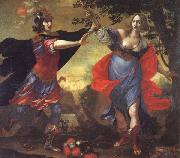 Dandini, Cesare Rinaldo and Armida oil painting